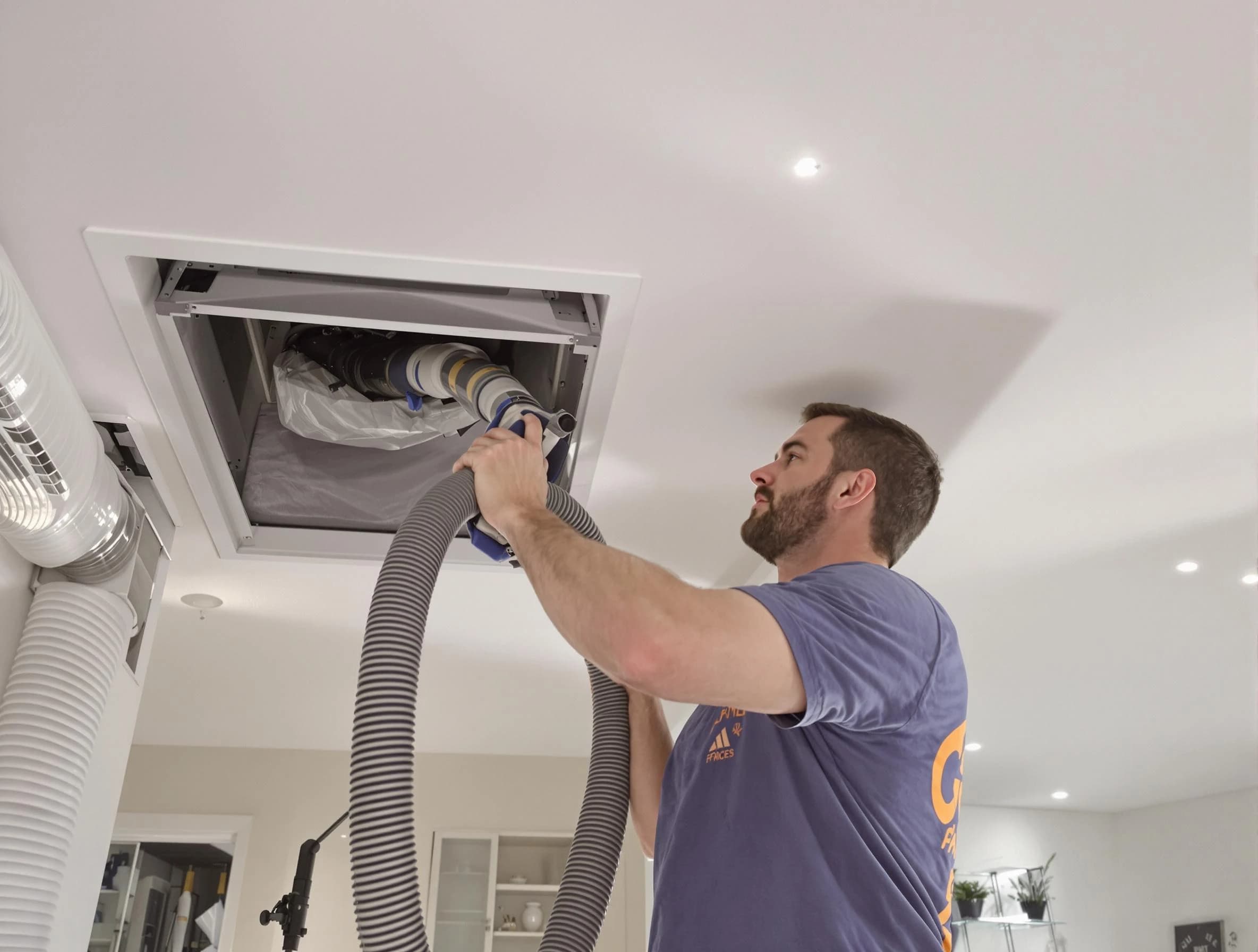 Precision indoor duct cleaning by Los Chaves Air Duct Cleaning in Los Chaves