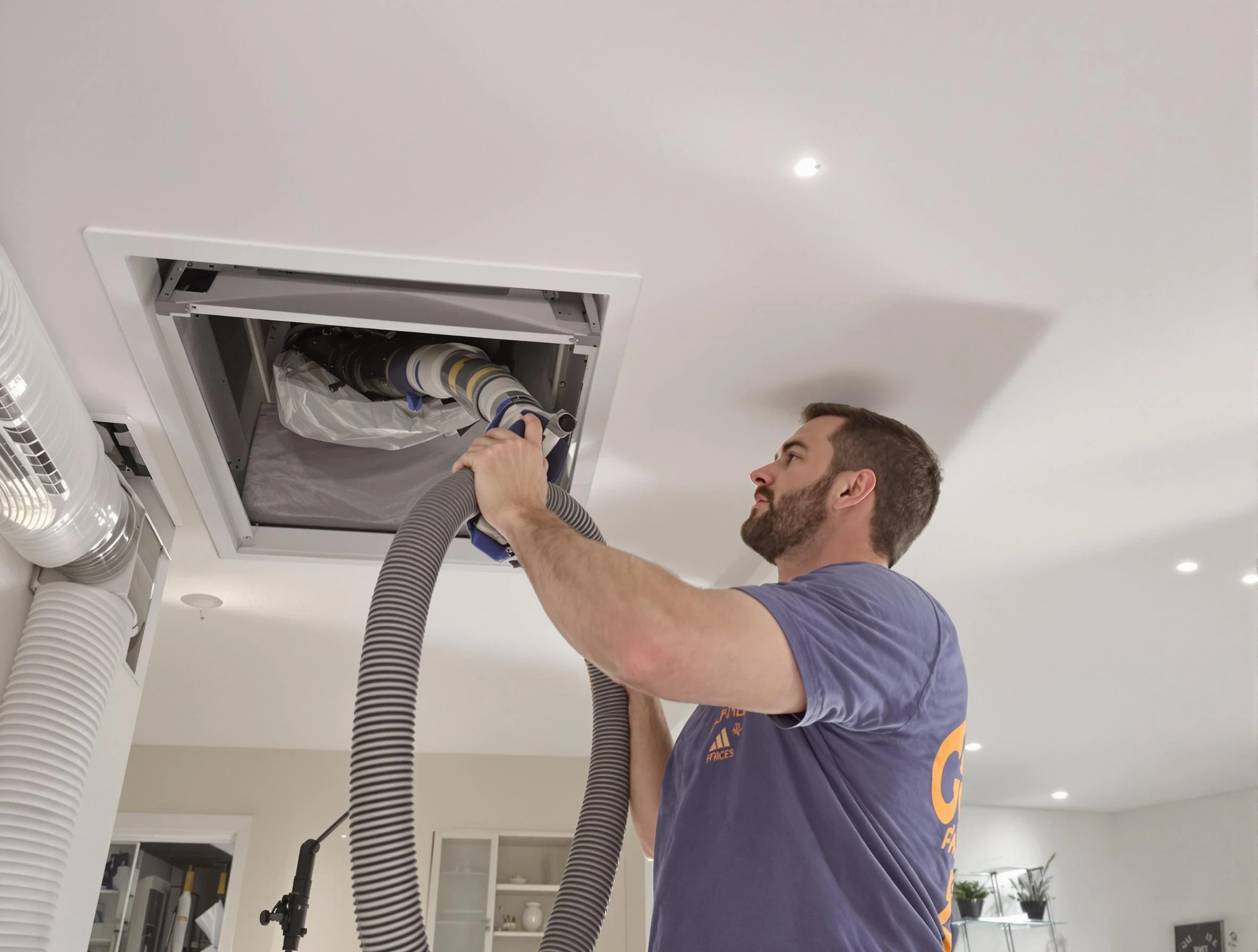 Precision indoor duct cleaning by Los Chaves Air Duct Cleaning in Los Chaves